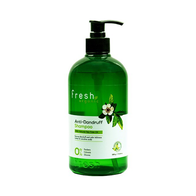 Dầu gội trị gàu tràm trà Fresh Organic Tea Tree Oil 500g