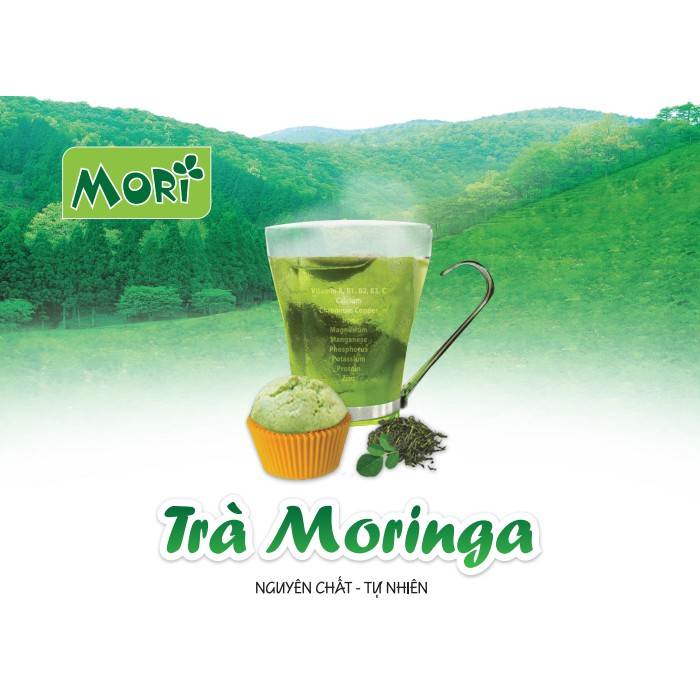 [Mua 4 tặng 1] Trà chùm ngây moringa