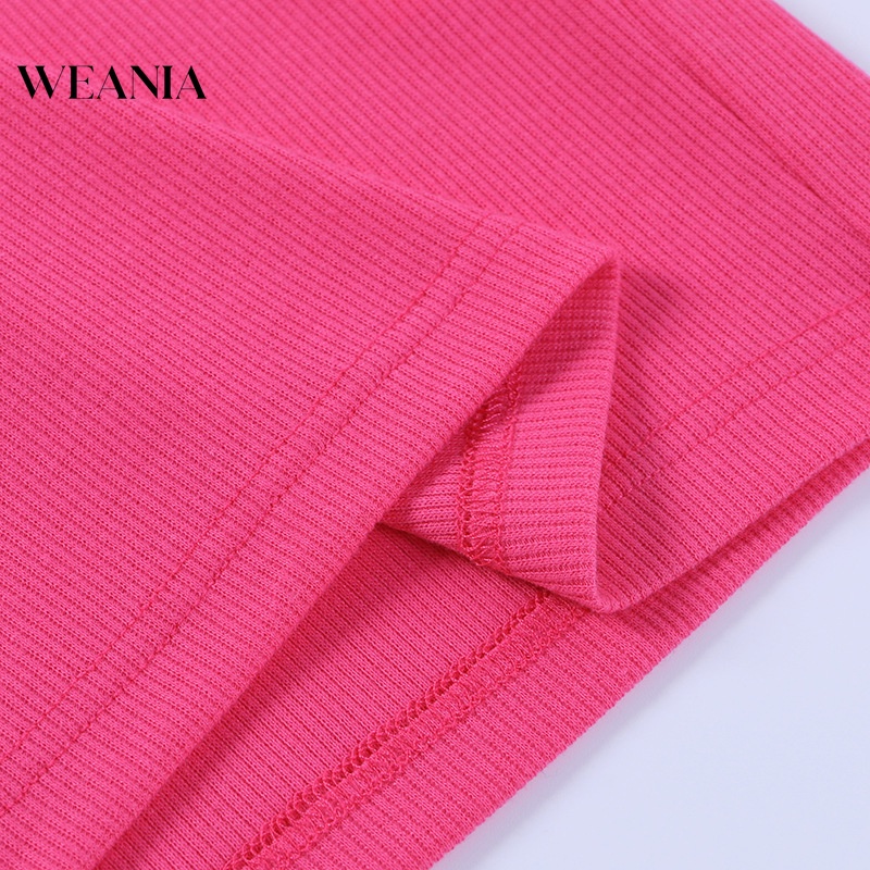 Đầm Trễ Vai Thiết Kế Màu Trơn Thanh Lịch Cho Phái Nữ