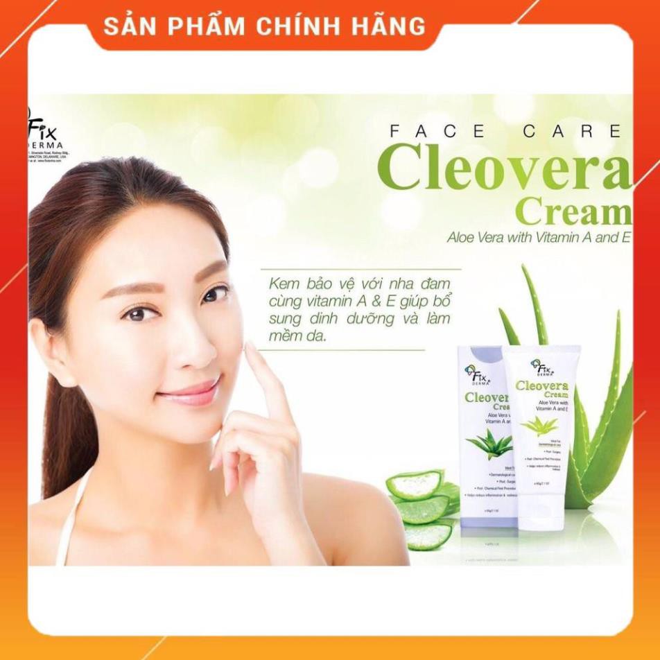 Fixderma Kem Dưỡng Ẩm Làm Mềm Da Cleovera Cream 60g