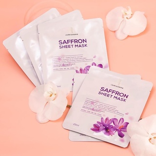 [CHÍNH HÃNG LAURA SUNSHINE] 1 HỘP MẶT NẠ TINH CHẤT NHỤY HOA NGHỆ TÂY DƯỠNG ẨM TRẮNG DA LAURA SUNSHINE - MẶT NẠ SAFFRON