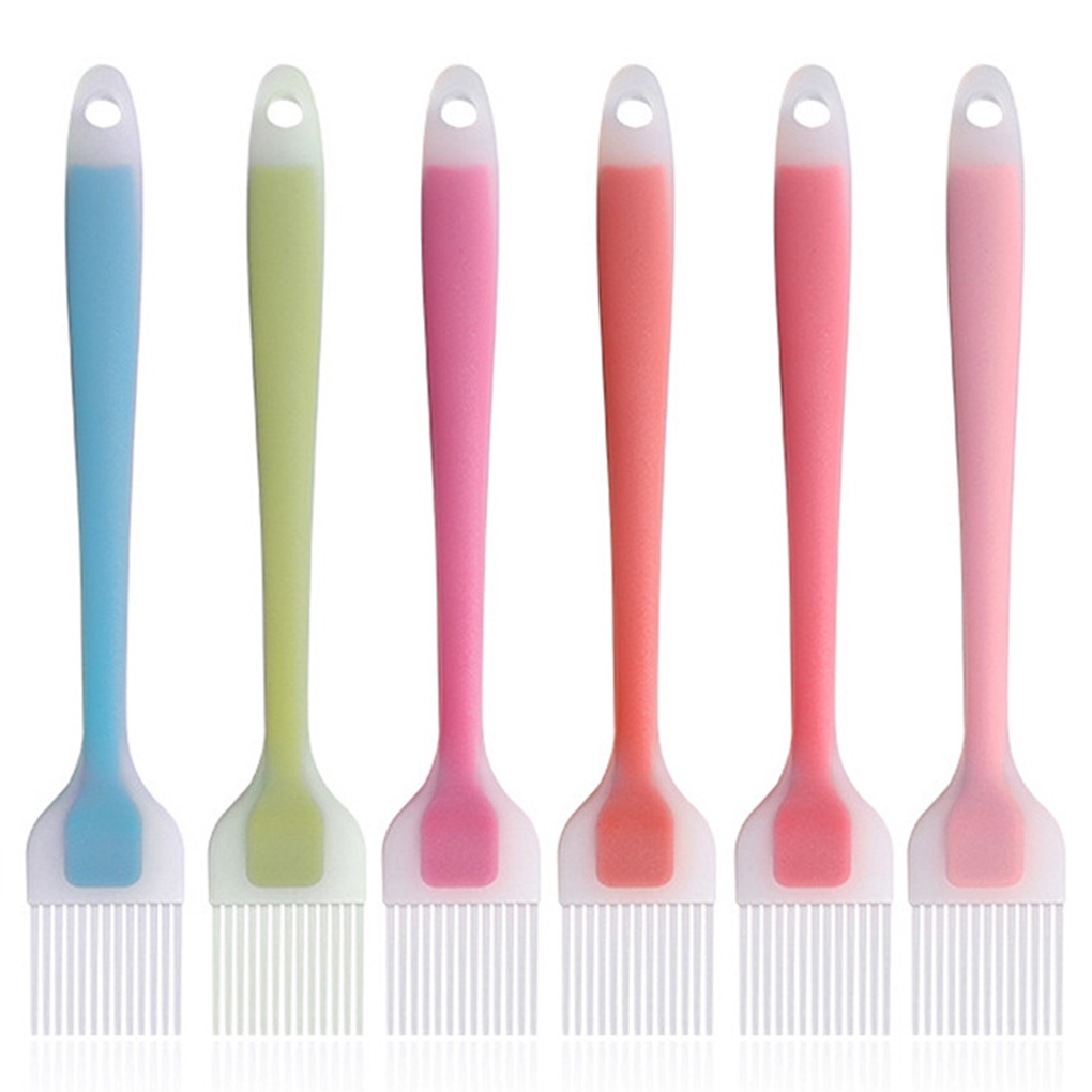 [Choosewho1] Silicone Basting Brush High Heat Reistant Pastry Brush Translucent Reusable Barbecue Utensil Blue