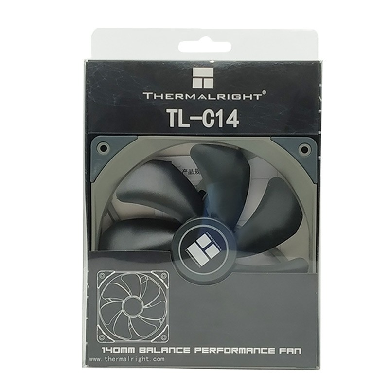 [Mã ELFLASH5 giảm 20K đơn 50K] Quạt fan case 14cm Thermalright TL-C14 - Quạt sức gió lớn, tuổi thọ sản phẩm cao