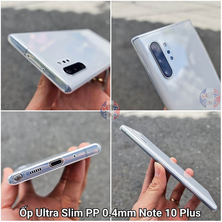 Ốp lưng siêu mỏng trong suốt Ultra Slim 0.4mm Note 10 Plus / Note 10 | WebRaoVat - webraovat.net.vn