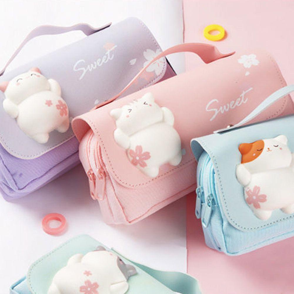 Túi Đựng Bút Bằng Vải Mềm Cỡ Lớn Tiện Dụng