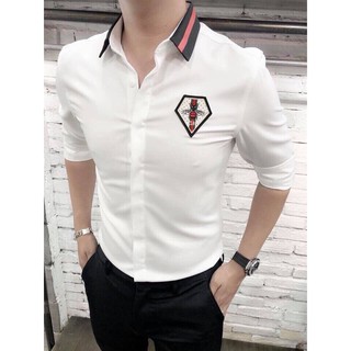 [Sốc] Áo Sơ Mi Lụa Nam Keystore Hàng Đẹp Sơ Mi Lụa Siêu Cấp Fs04