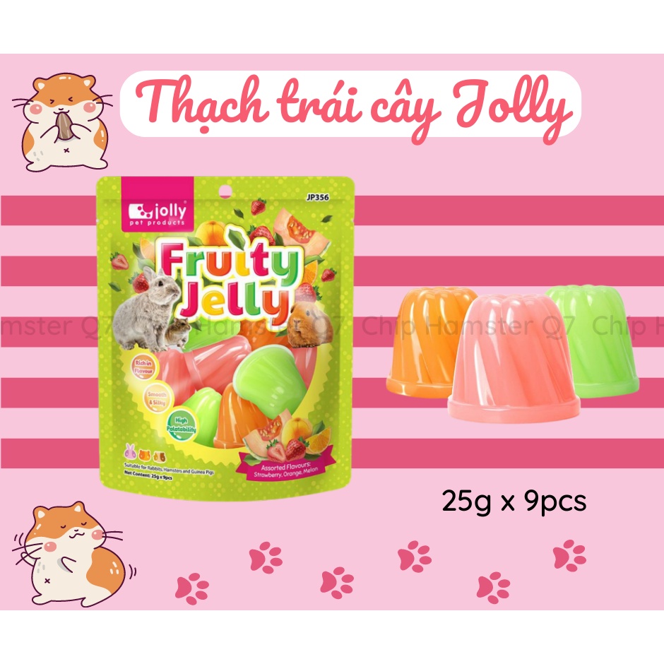 Thạch rau câu Jolly [Hamster/Gerbil/Sóc/Rat/Guinepig/Thỏ]