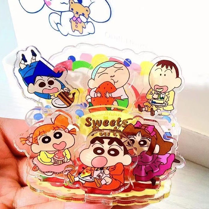 Mô Hình Standee Ghép Miếng Để Bàn Shin Cậu Bé Bút Chì Sweet Party