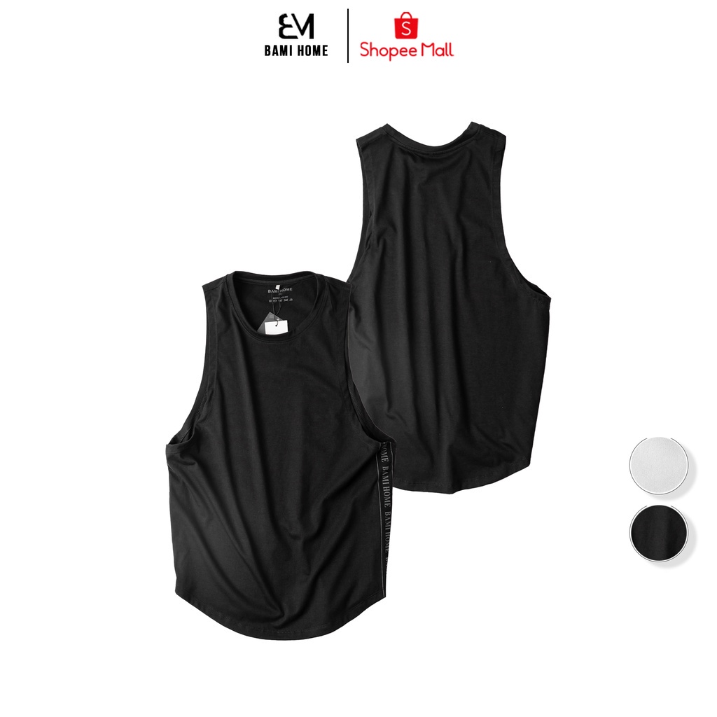 Áo ba lỗ thể thao nam BAMIHOME chất thun co giãn, thấm hút GYM-01 !