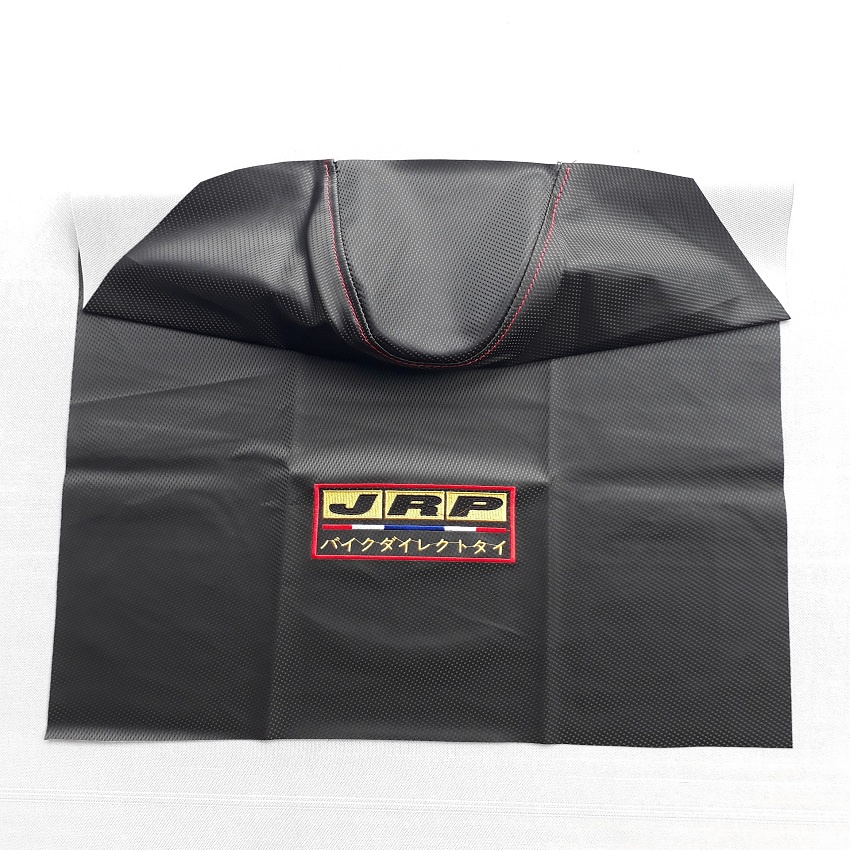 Vỏ yên xe máy da yên vân cacbon thêu JRP đa năng lắp nhiều dòng xe Dream Wave Sirius Furture Exciter Winner Airblade