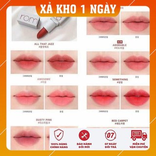 [New][AUTH] Son thỏi lì Romand New Zero Matte Lipstick 3g