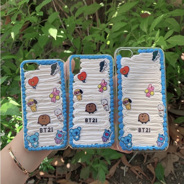 Ốp lưng handmade BT-21 dễ thương