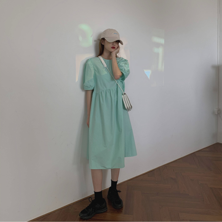 Đầm Nữ Kiểu Dáng Thời Trang Phong Cách Hàn Quốc đầm bầu váy nữ váy bé gái váy dài chân váy dài váy nữ chân váy dài