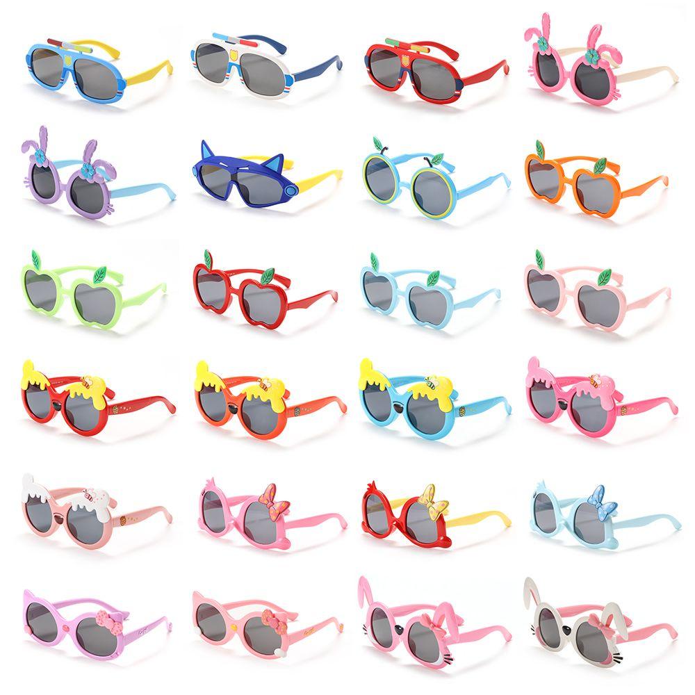 Kính Mát Chống Tia UV400 Kiểu Dáng Hoạt Hình Dễ Thương Cho Bé