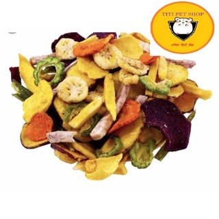 100g Trái cây sấy cho hamster