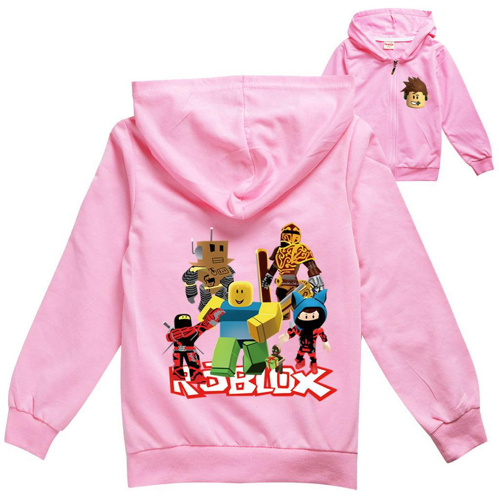 Áo khoác ROBLOX khóa kéo thời trang dành cho bé từ 2-15 tuổi