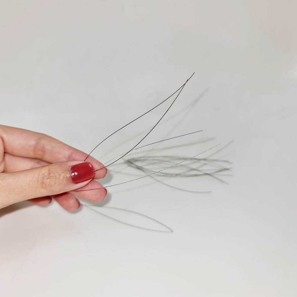 Kim xâu vòng tay chuỗi hạt đá, xỏ hạt cườm dài 20cm - chất liệu thép mềm không rỉ - TRANGSUCT3T | BigBuy360 - bigbuy360.vn