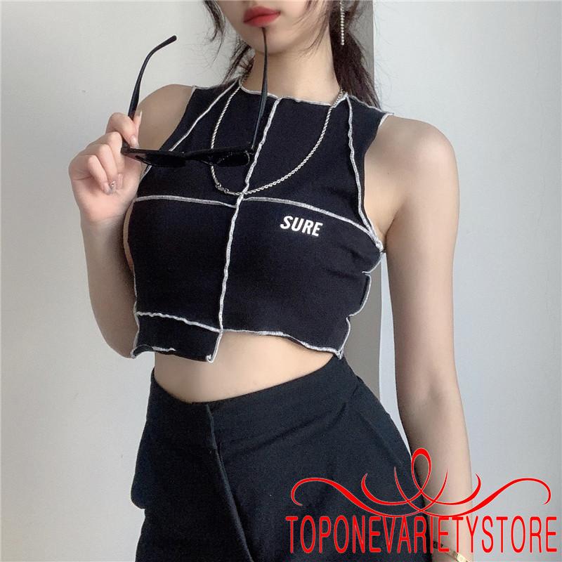 Áo Crop Top Cộc Tay Họa Tiết Hình Học Gợi Cảm Cho Nữ | BigBuy360 - bigbuy360.vn