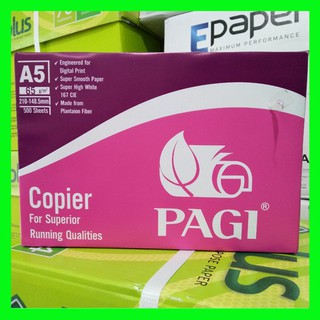 Giấy in giấy PAGI, A5 DL 65gsm 500 tờ 1 xấp - siêu rẻ - không no kẹt giấy