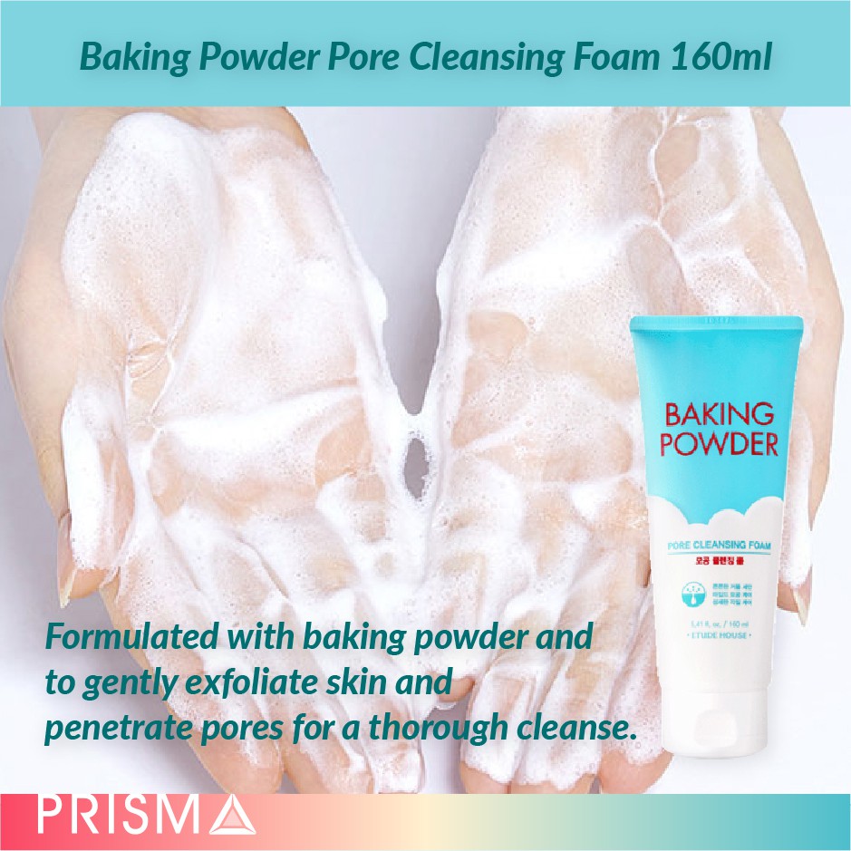 Baking Powder BB Etude House bọt sữa rửa mặt làm sạch sâu se khít lỗ chân lông
