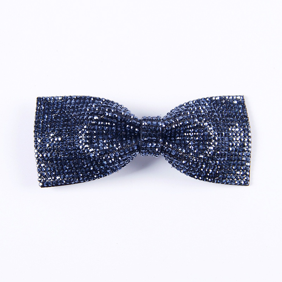 Kẹp tóc nơ đính đá toàn diện phong cách Hàn Quốc cho nữ