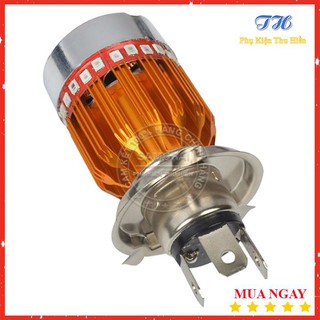 Đèn Led Xe Máy H4 3 Màu