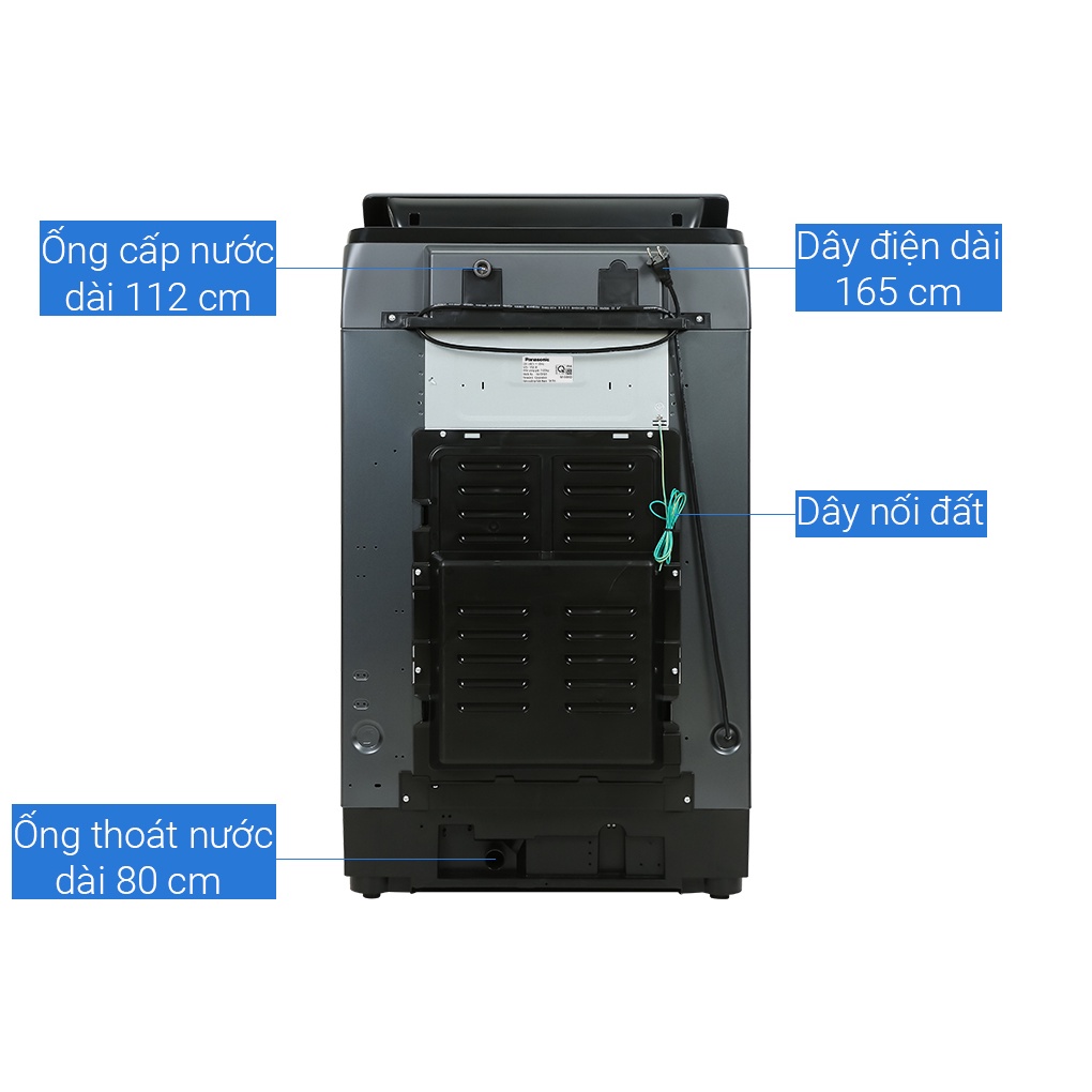 [MIỄN PHÍ GIAO HÀNG - LẮP ĐẶT] NA-FD16V1BRV - Máy giặt Panasonic Inverter 16 Kg NA-FD16V1BRV