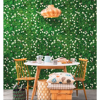 Decal trang trí dán tường, dán sàn - Cỏ hoa cúc dại