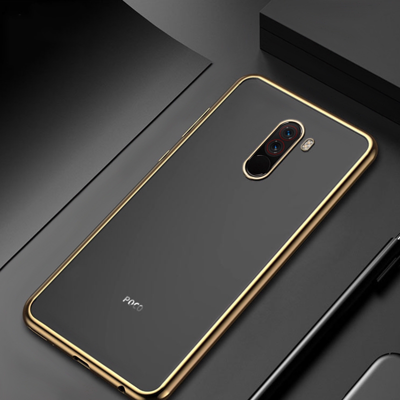 Ốp điện thoại trong suốt chống sốc dành cho Xiaomi Pocophone F1 redmi Note 7 6/ Pro Redmi 6 pro 5/Plus Mi9/se/explorer