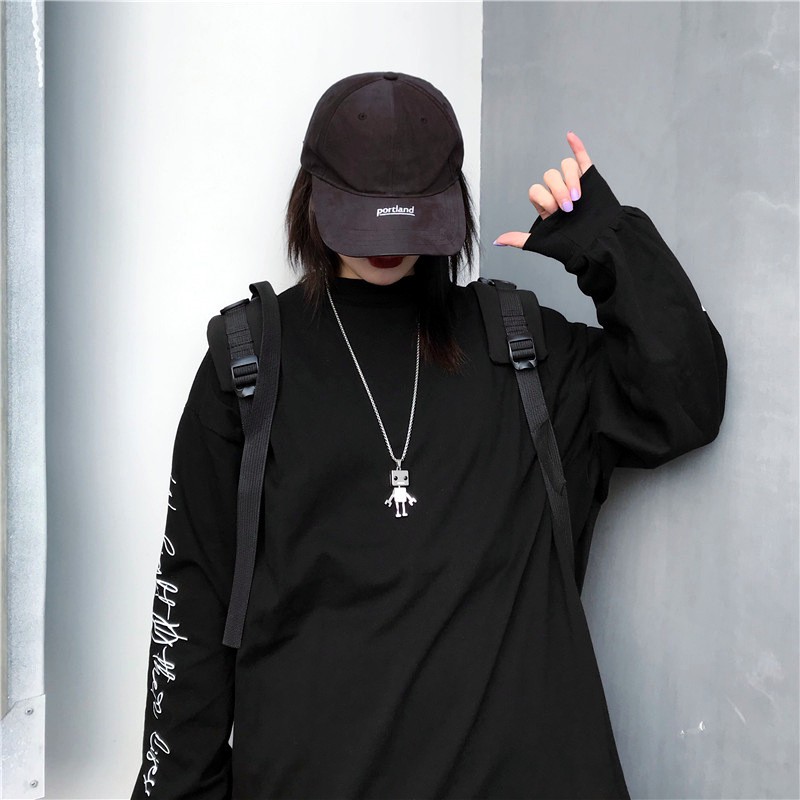 Dây chuyền nam nữ hợp kim titan không gỉ - mặt dây hình robot