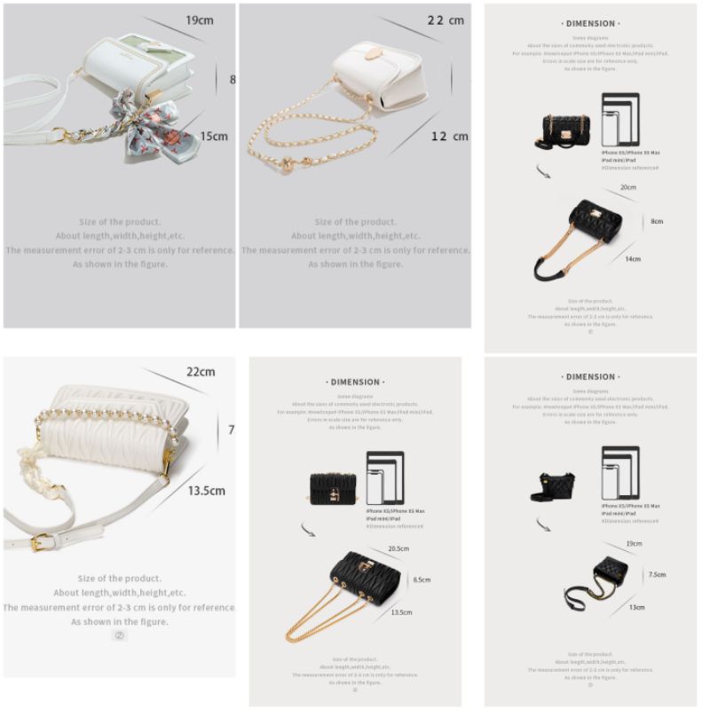 Túi xách nữ đeo chéo thời trang CeeKay chính hãng nội địa Trung. Bộ sưu tập mới 2022