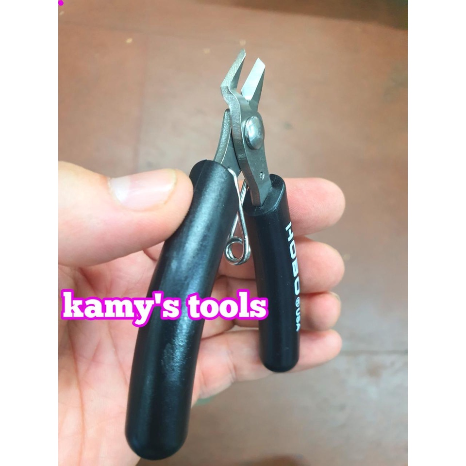 Kìm cắt chân linh kiện HOBO 3.5 inch và 5 inch, lưỡi kìm siêu sắc cắt ngọt, kềm cắt