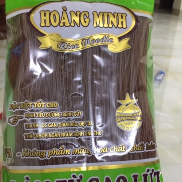 500g bún, phở khô gạo lứt Hoàng Minh/Bán sỉ | BigBuy360 - bigbuy360.vn