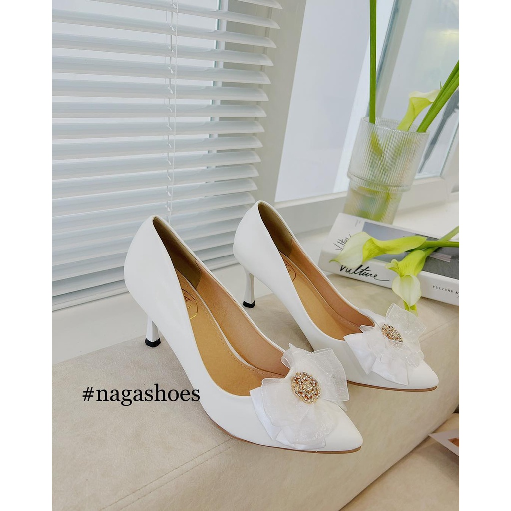 CAO GÓT NAGASHOES ĐẾ NHỌN PHỐI NƠ ĐÍNH ĐÁ 8P NAC225