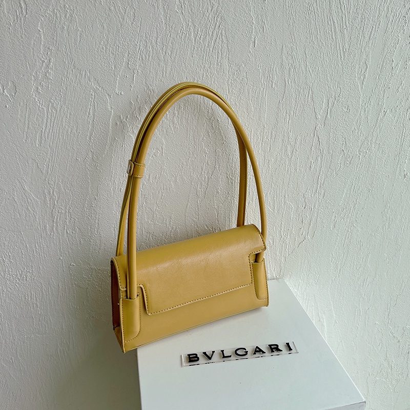 Túi xách đeo vai IELGY da sáp dầu tay cầm dài thời trang cổ điển cho bạn nữ