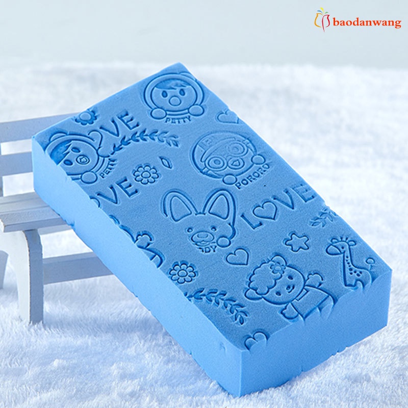 Miếng bọt biển tắm dùng tẩy tế bào chết chăm sóc da tiện dụng