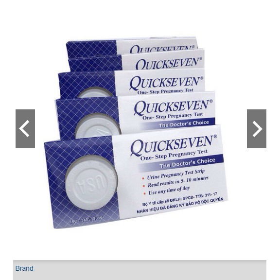 Que thử thai nhanh Quickseven (Hộp 1 Que)