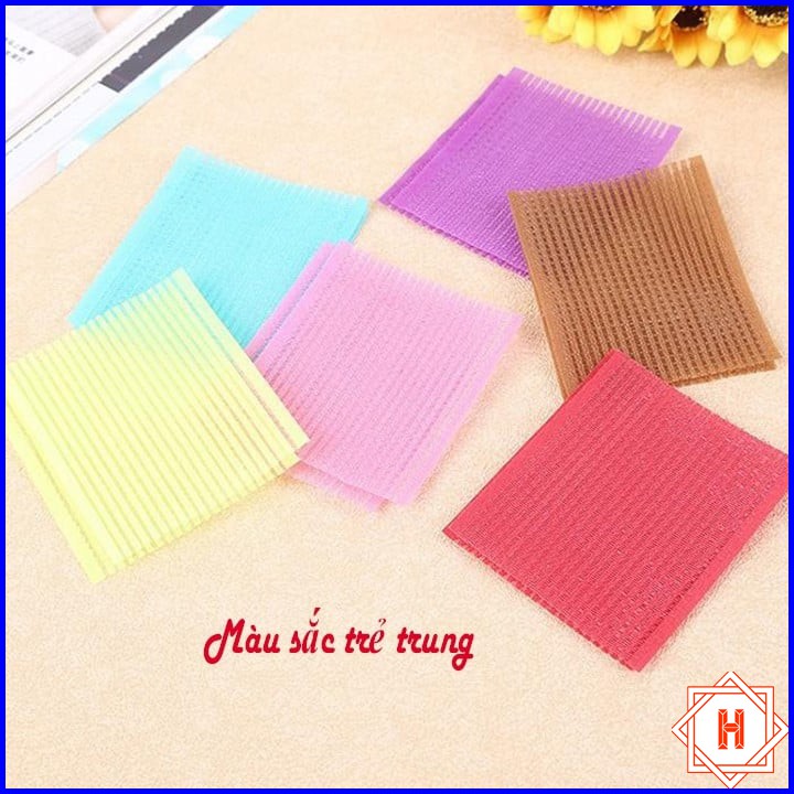 Set 2 Miếng Dán Dính Tóc Hỗ trợ rửa mặt, trang điểm cho bạn nữ { H }