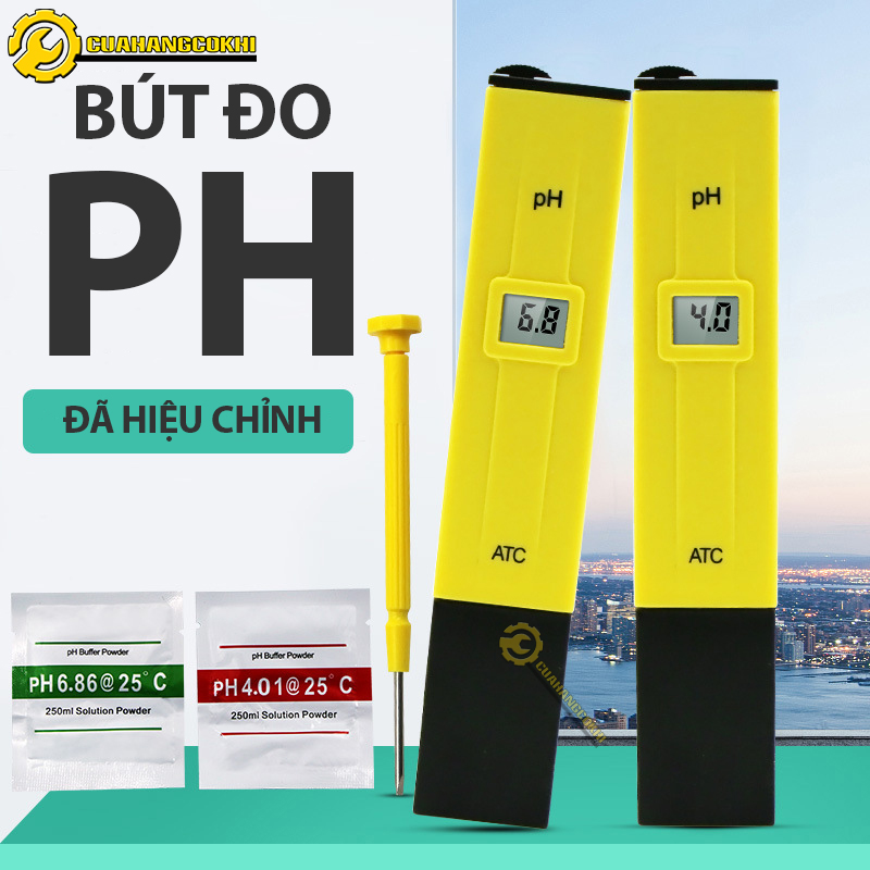 Máy đo độ Ph của nước cho cá thủy sản -Bút đo ph đã hiệu chỉnh sẵn -test hàng trước khi giao