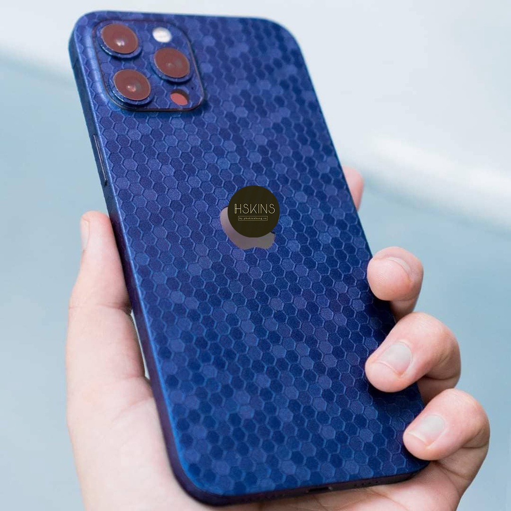 Miếng dán skin HoneyComb iPhone 13 Pro Max / iPhone 12 Pro Max / 13 Pro / 13 / 13 Mini / 12 Pro / 12 / 12 Mini
