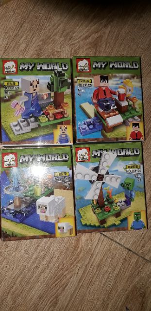 Lắp ráp 1hộp LegoMyword 1124