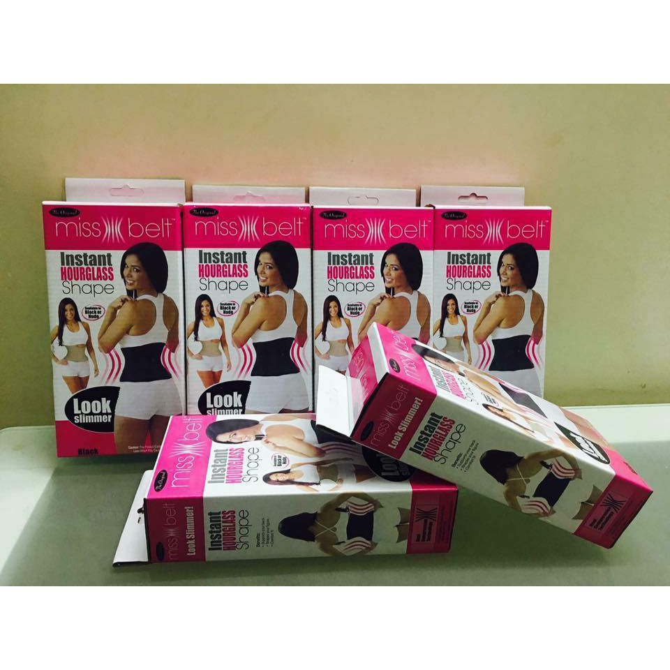 Đai nịt bụng Miss Belt giảm mỡ