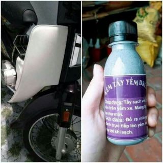 Kem tẩy yếm drem ố vàng, bẩn mốc