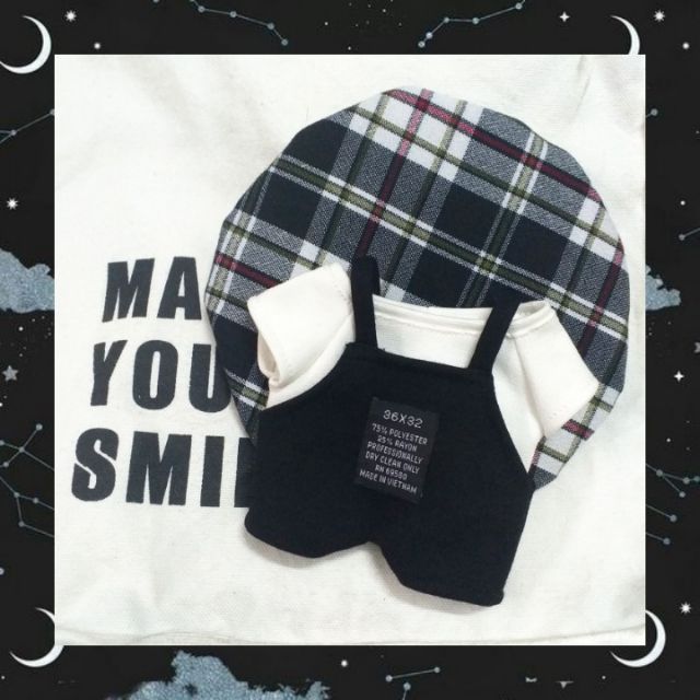 Bộ yếm dành cho búp bê  10/15/20cm