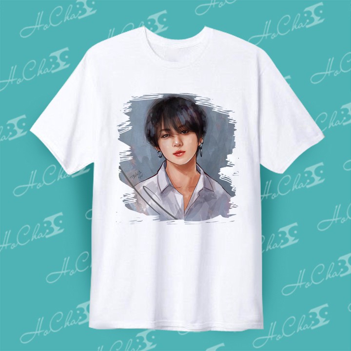 [ FREE SHIP ] Áo BTS | 7 Thành viên Kpop BTS Korea - May Dây Cổ Cao Cấp (Có Hình Thật) | BigBuy360 - bigbuy360.vn