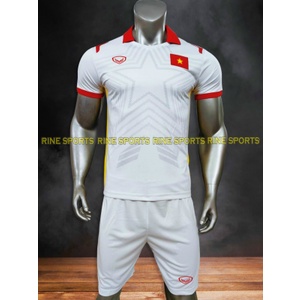 Bộ áo bóng đá  việt nam trắng hàng việt nam cao cấp mùa giải 2021-2022