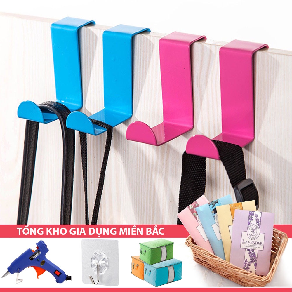 [Tổng Kho Sỉ] Móc Treo Quần Áo Mũ Túi Xách Sau Cánh Cửa CHỮ Z - HÀNG DÀY X2 Nhiều Màu