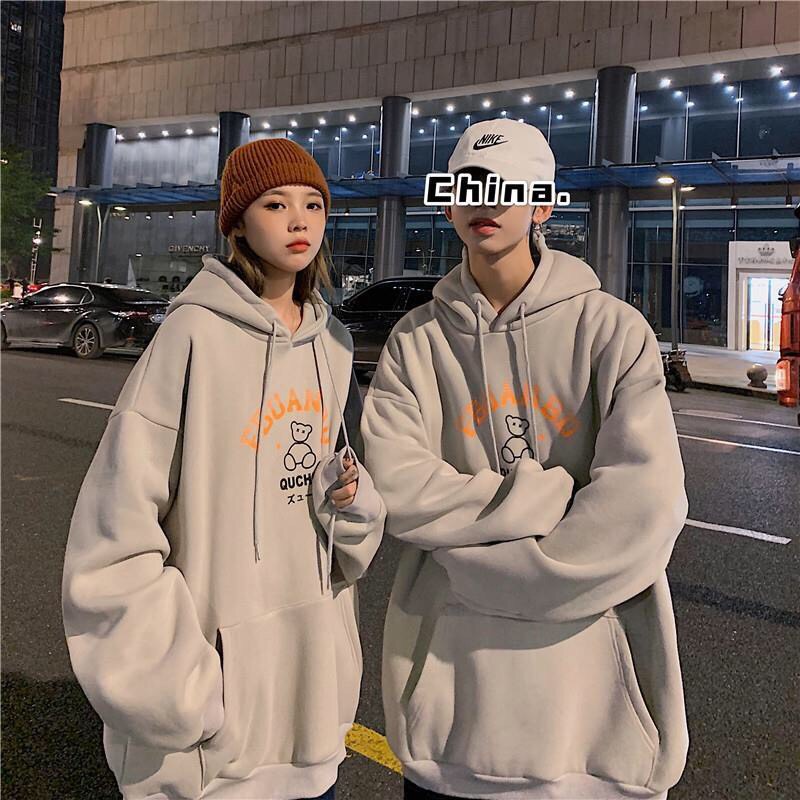 Áo Hoodie Nam Nữ Form Rộng, Áo Khoác Hoodie Nỉ Unisex Freesize Dưới 65kg Gumball