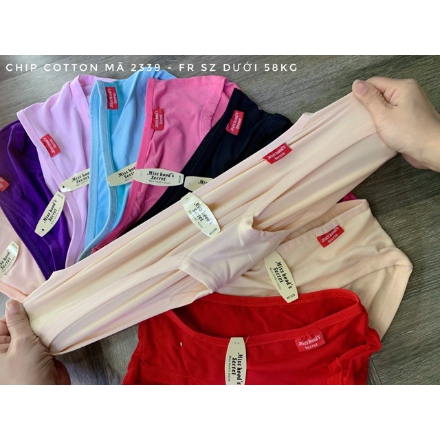 Quần lót nữ co dãn Sexy nhiều màu sắc Free size &lt;55kg