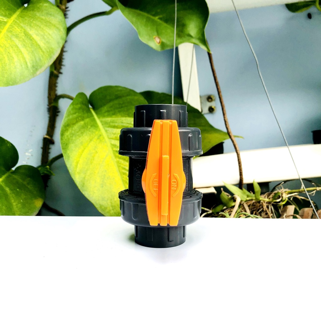 Van cầu rắc co hai đầu ren phi 34mm - Automat - Nông cơ Đoàn Loan